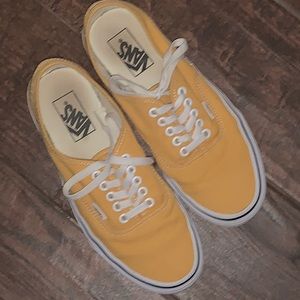 authentic Vans- yellow